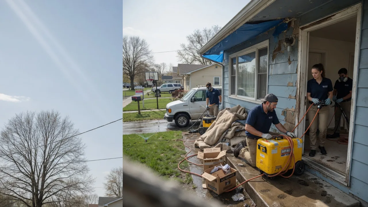 Basement Flood Cleanup in Birchwood, WI near me